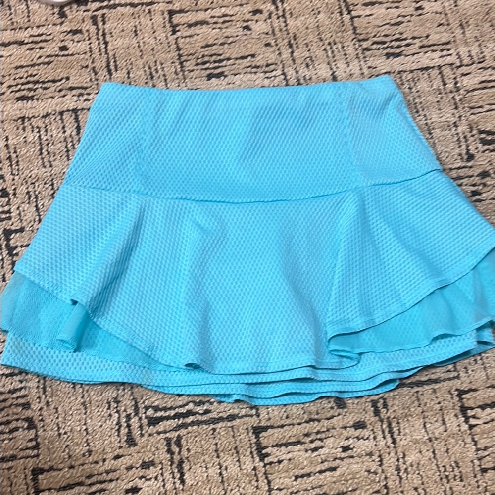 Blue Flared Women's Skirt